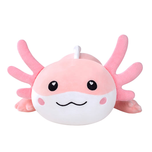 Axolotl Plush Cute Stuffed Animal Pink Soft Pillow Christmas, Thanksgiving, Birthday Gift 19.6 inches